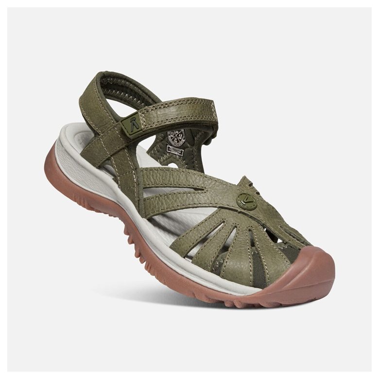 Keen rose sandal on sale leather