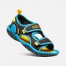 KEEN KNOTCH CREEK OPEN-TOE JR black/vivid blue